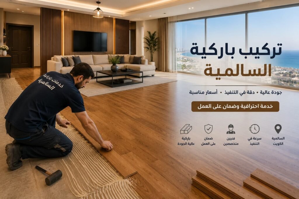 تركيب باركية السالمية بالكويت