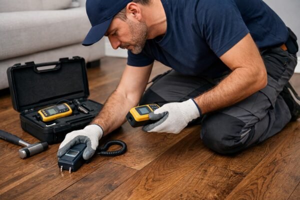 فحص رطوبة أرضية باركيه